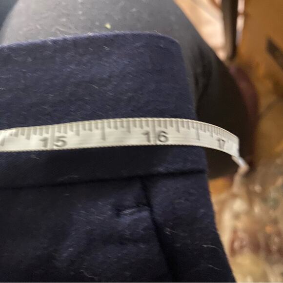 Banana Republic Womens Bootcut Fit Dress Pants Blue Slacks Work Career Size 10 - Picture 8 of 9